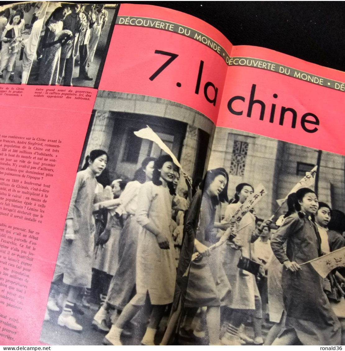 Revue PROMESSES CHINE CHINOIS COMMUNISTES   Pub - Andere & Zonder Classificatie