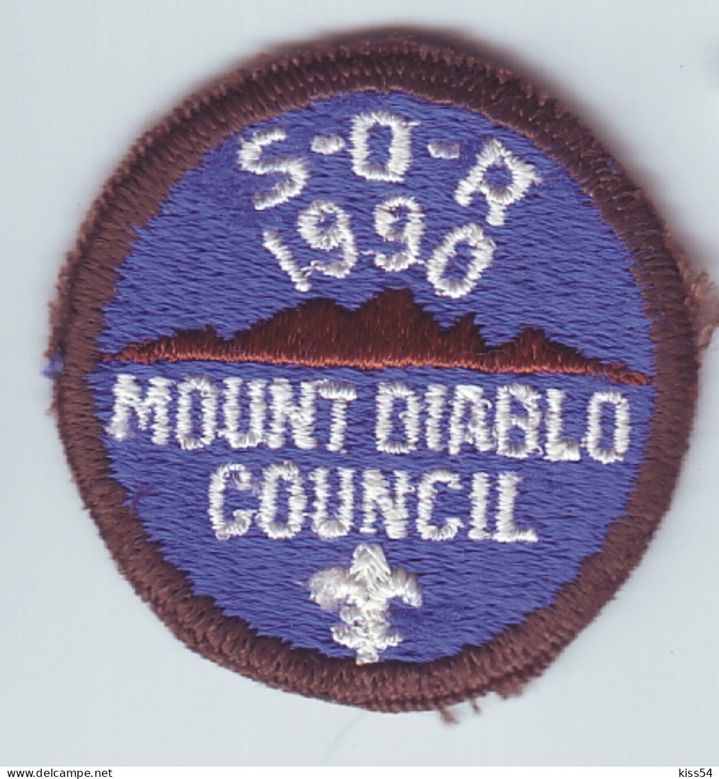 B 30 - 61 USA Scout Badge - Mount Diablo Council, CALIFORNIA - 1990 - Padvinderij