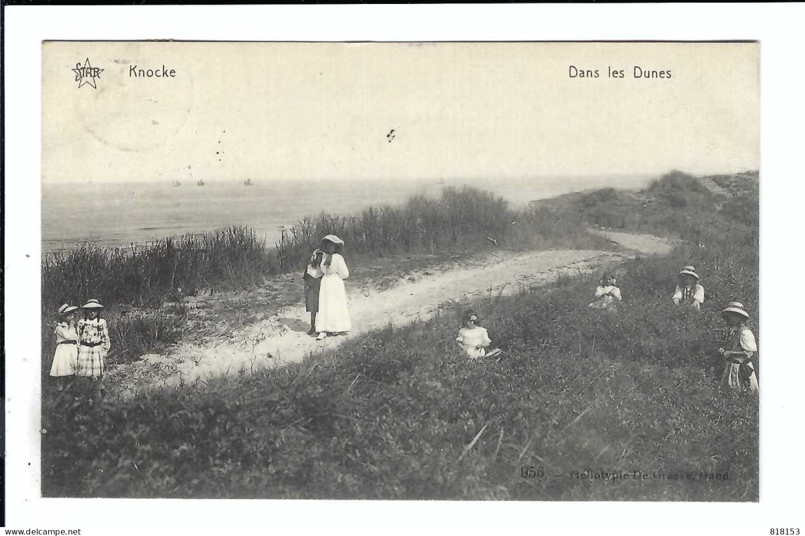Knokke  Knocke  Dans Les Dunes  1910  STAR  956 - Knokke