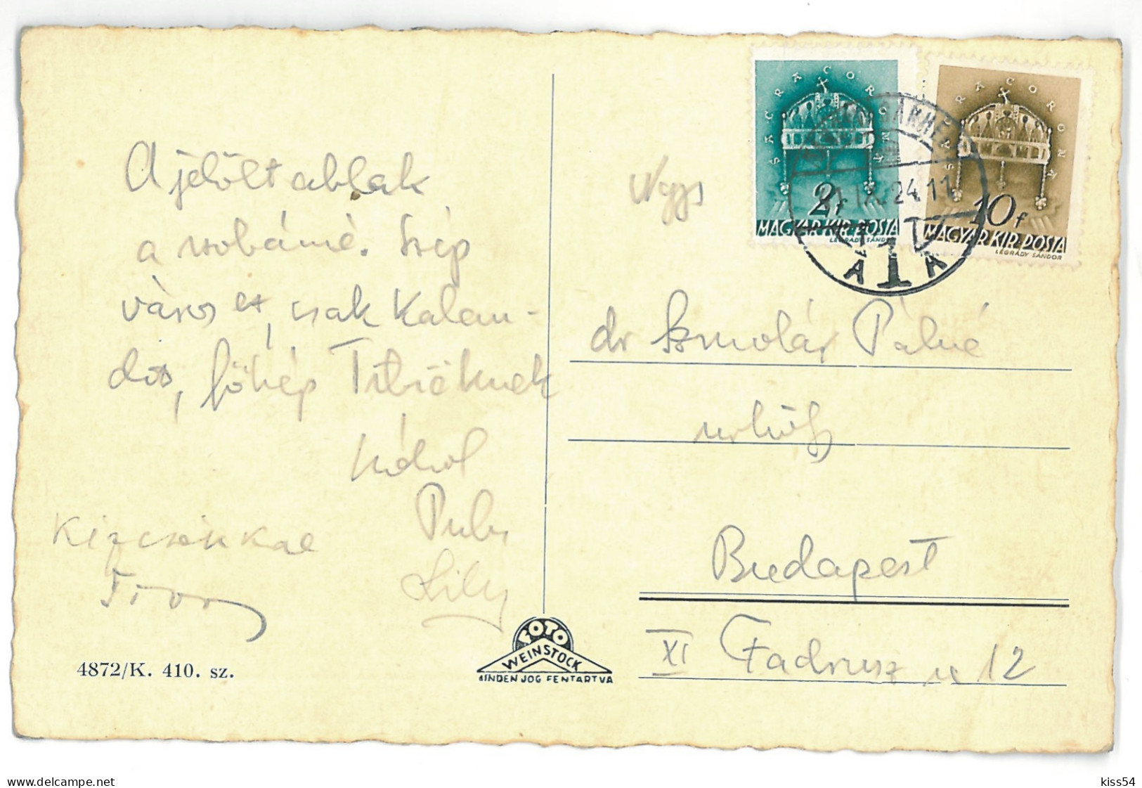 RO 45 - 14907 TARGU MURES, Market, Romania - Old Postcard - Used - 1941 - Roemenië