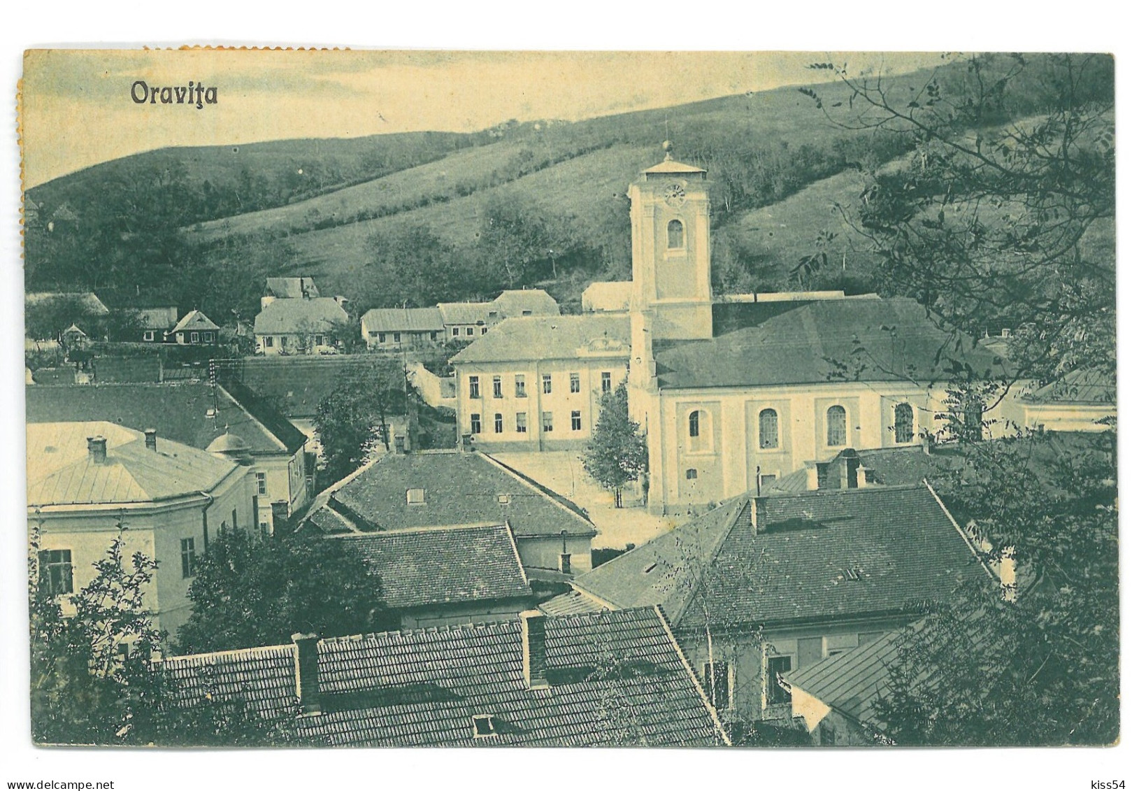RO 45 - 20632 ORAVITA, Caras-Severin, Romania - Old Postcard - Used - 1923 - Romania