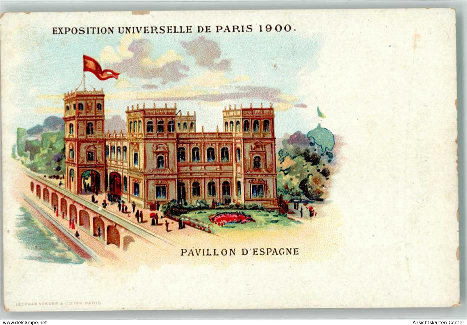 13910004 - Weltausstellung Von Paris Pavillon Spanien Rue Des Nations - Sonstige & Ohne Zuordnung