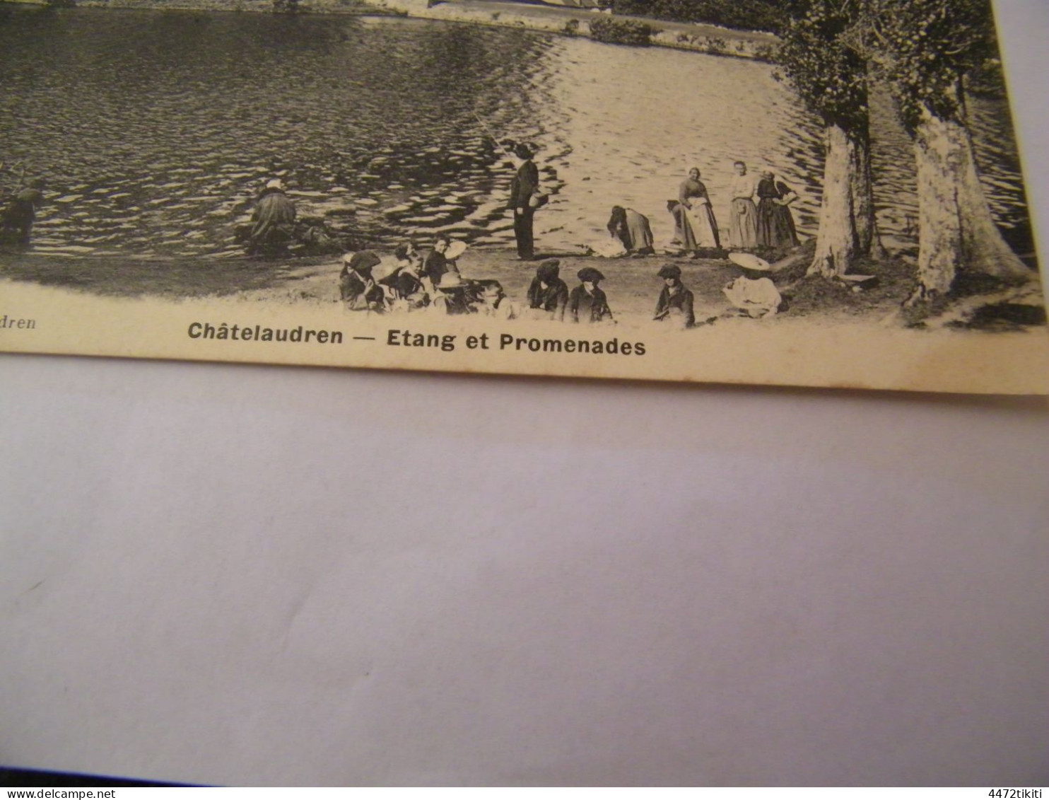 CPA - Châtelaudren (22) - Etang Et Promenades - Animation - 1905 - SUP (HT 50) - Châtelaudren