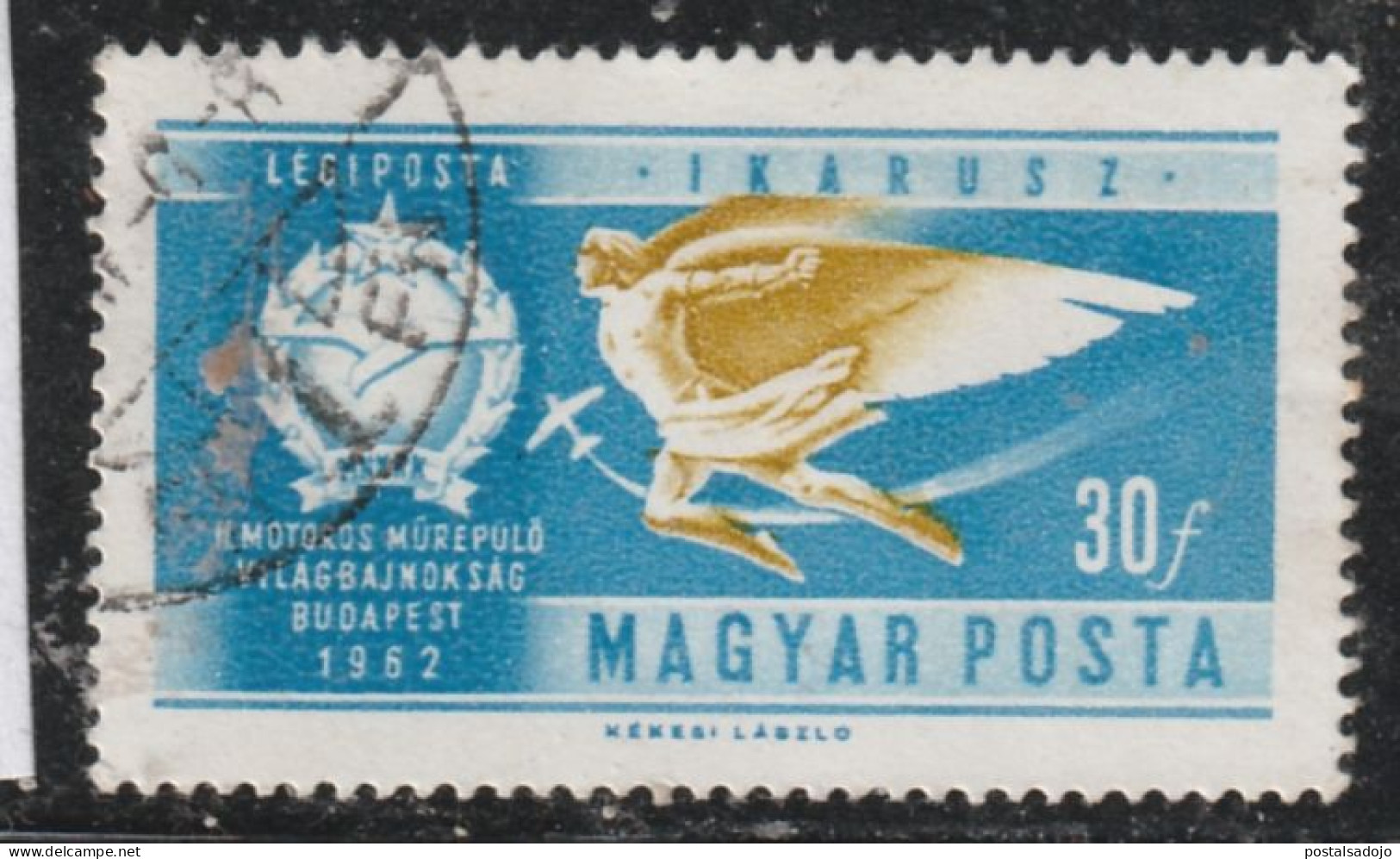 HONGRIE 801  // YVERT 232 AÉRIEN  // 1962 - Used Stamps