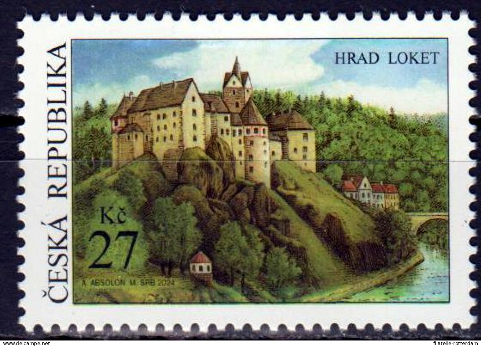 Czech Republic / Tsjechië - Postfris / MNH - Castles 2024 - Ungebraucht