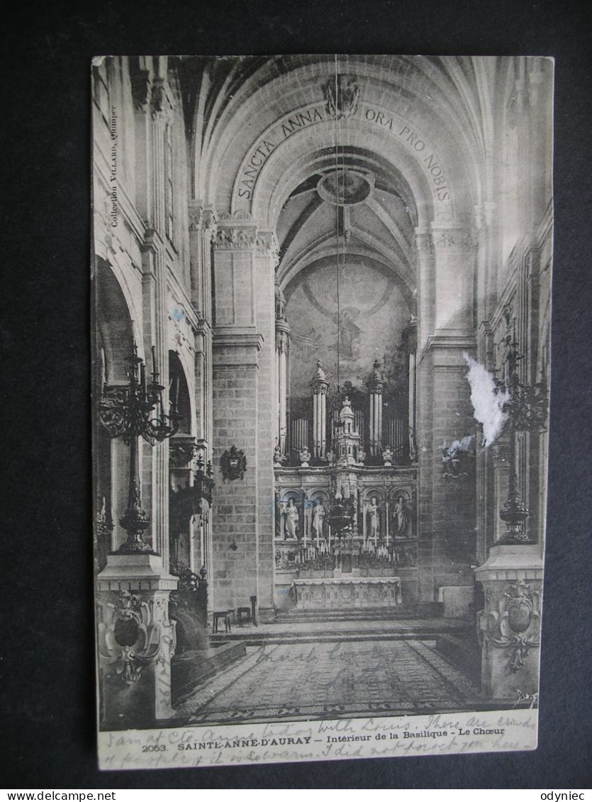 Sainte-Anne-d'Auray-Interieur De La Basilique-Le Choeur 1905 - Sainte Anne D'Auray