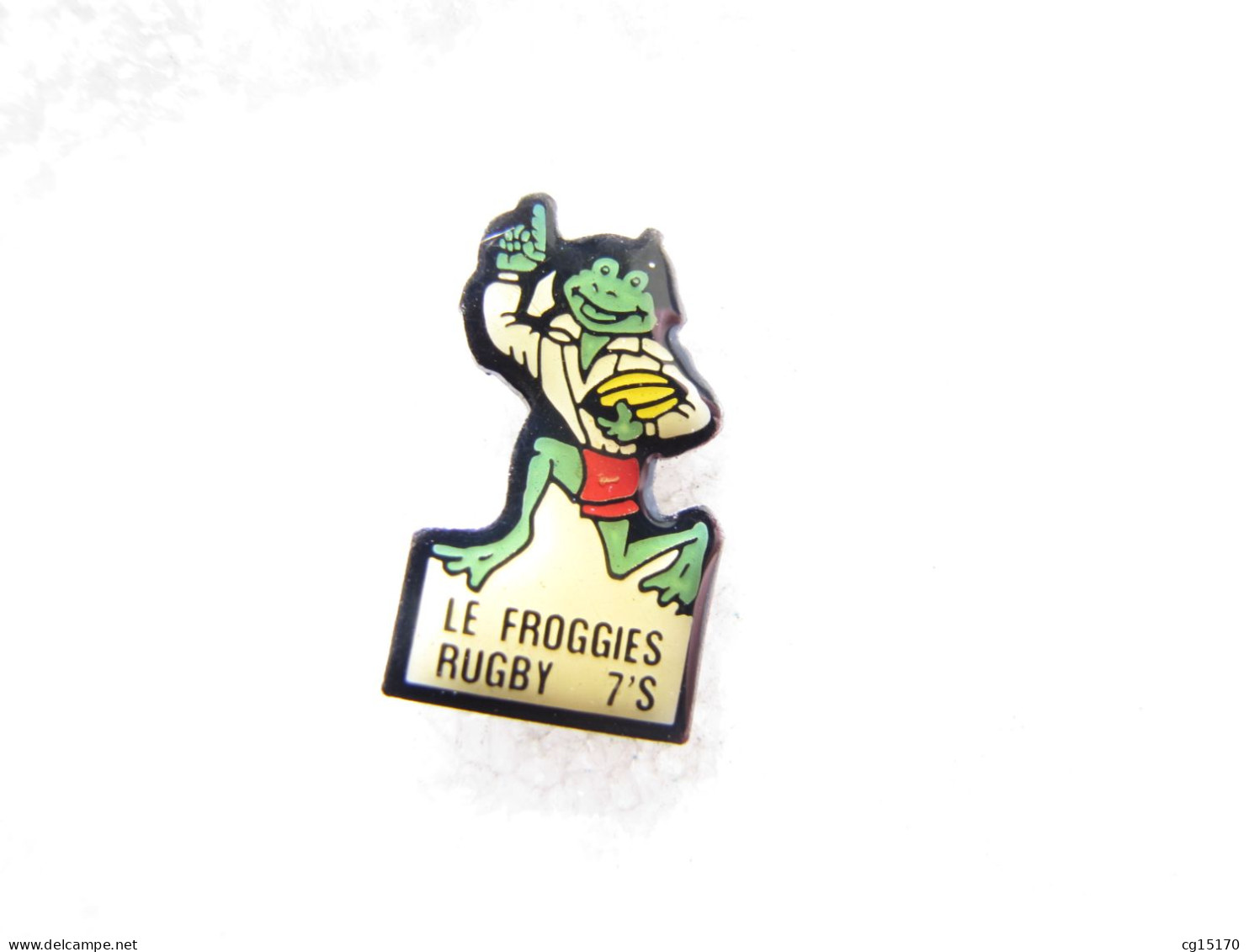 PIN'S    LE  FROGGIES  RUGBY 7' S - Rugby
