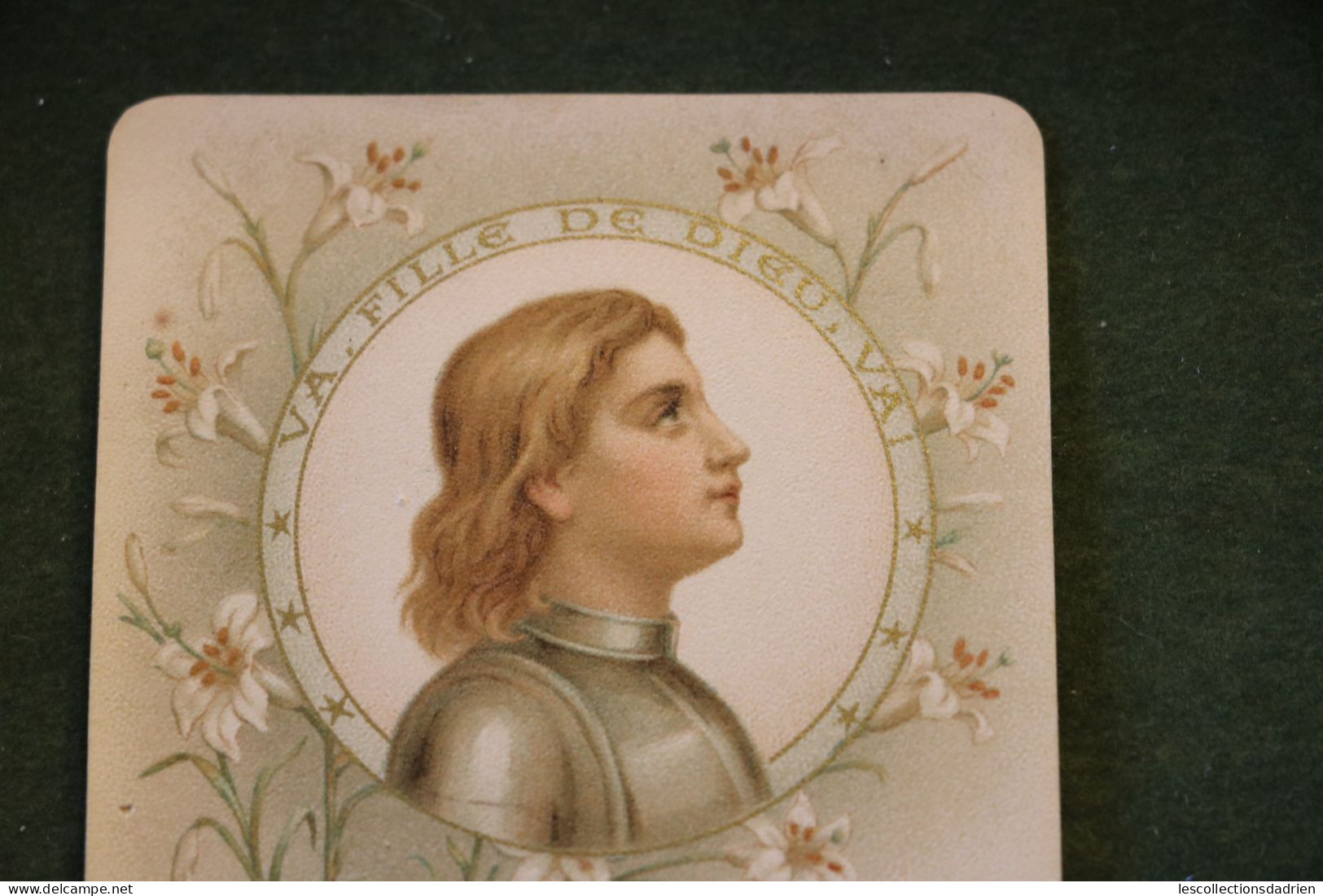 Image Religieuse Bienheureuse Jeanne D'Arc - Holy Card Joan Of Arc - Images Religieuses