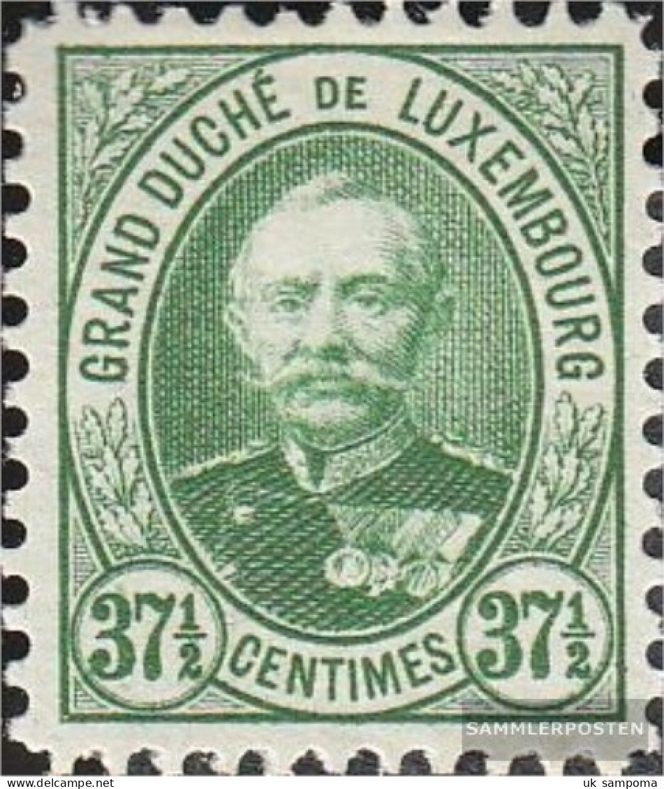 Luxembourg 62D Unmounted Mint / Never Hinged 1891 Adolf - 1891 Adolphe Front Side