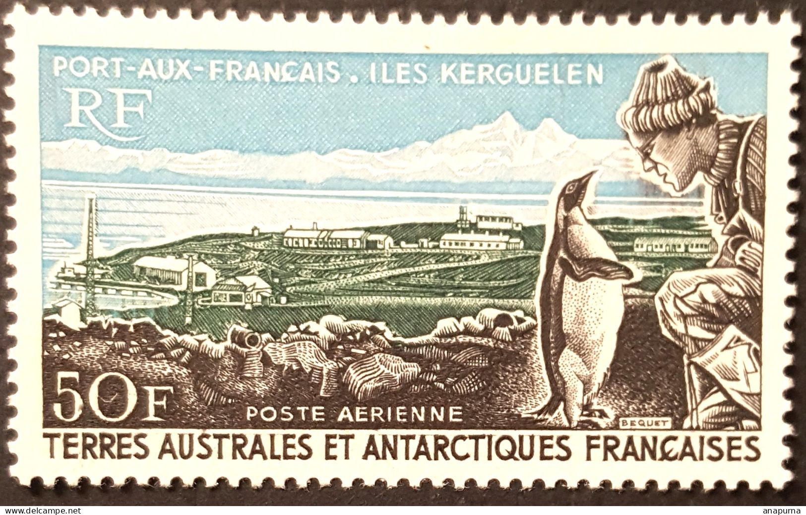 Timbre TAAF PA 14 Port-aux-Français Kerguelen, Sans Charnière, - Ungebraucht