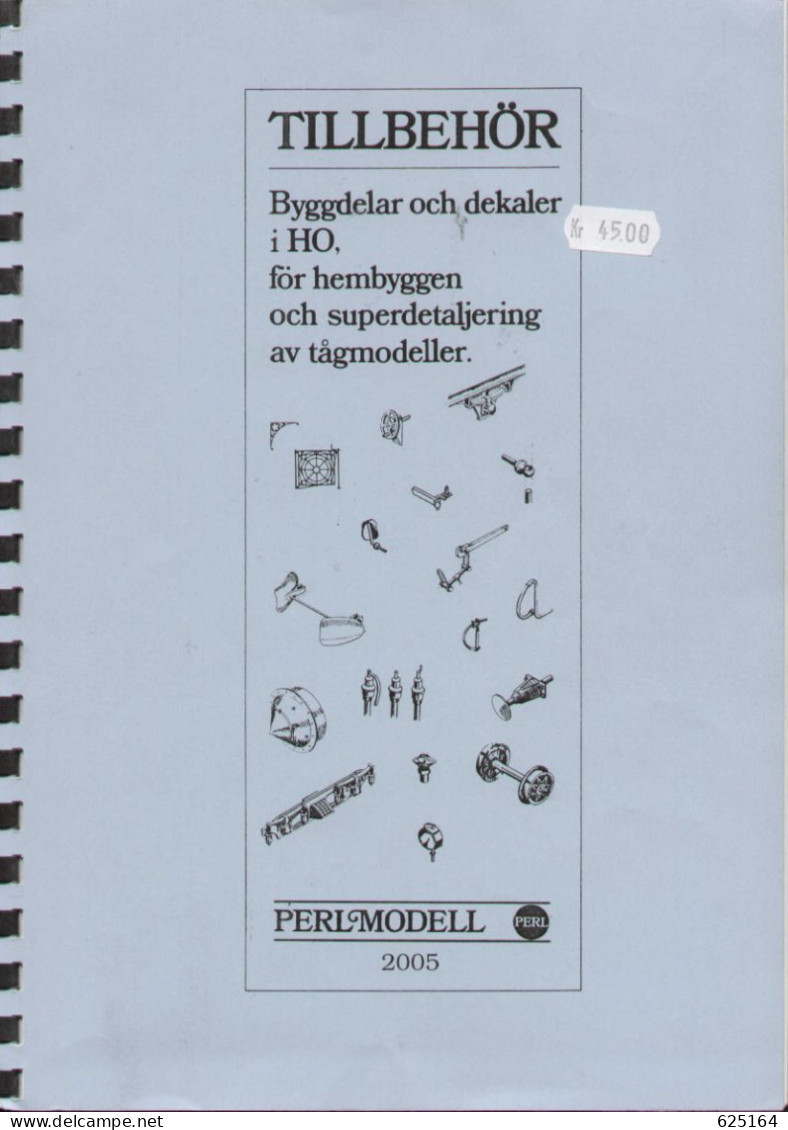 Catalogue PERL MODELL 1997/98 TILLBEHÖR - PARTS HO 1/87 White Metall  - En Suédois - Ohne Zuordnung