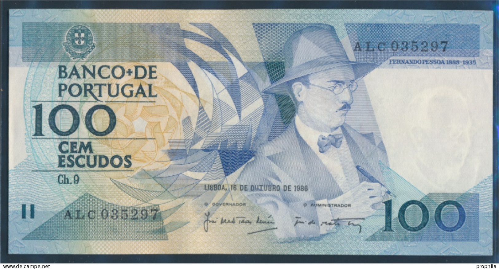 Portugal Pick-Nr: 179a Bankfrisch 1986 100 Escudos (10382984 - Portugal