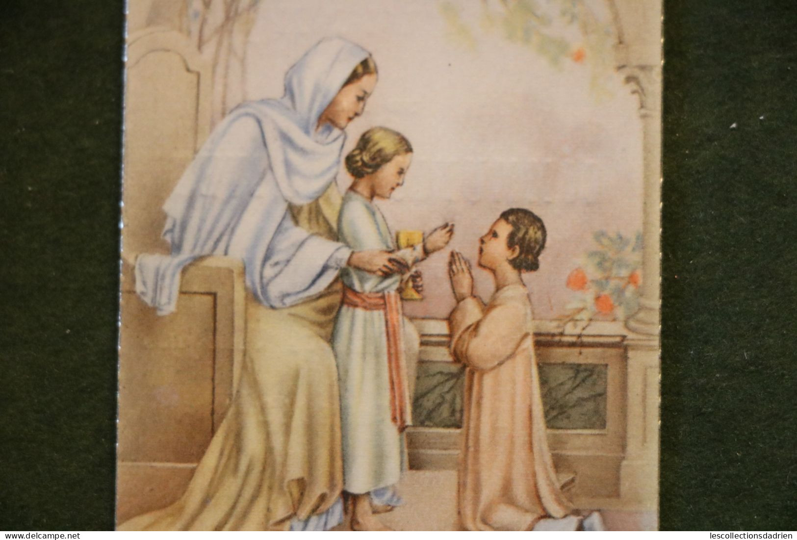 Image Religieuse Communion Privée Ange Saint-Malo De Valogne 1942 - Holy Card First Communion - Devotion Images