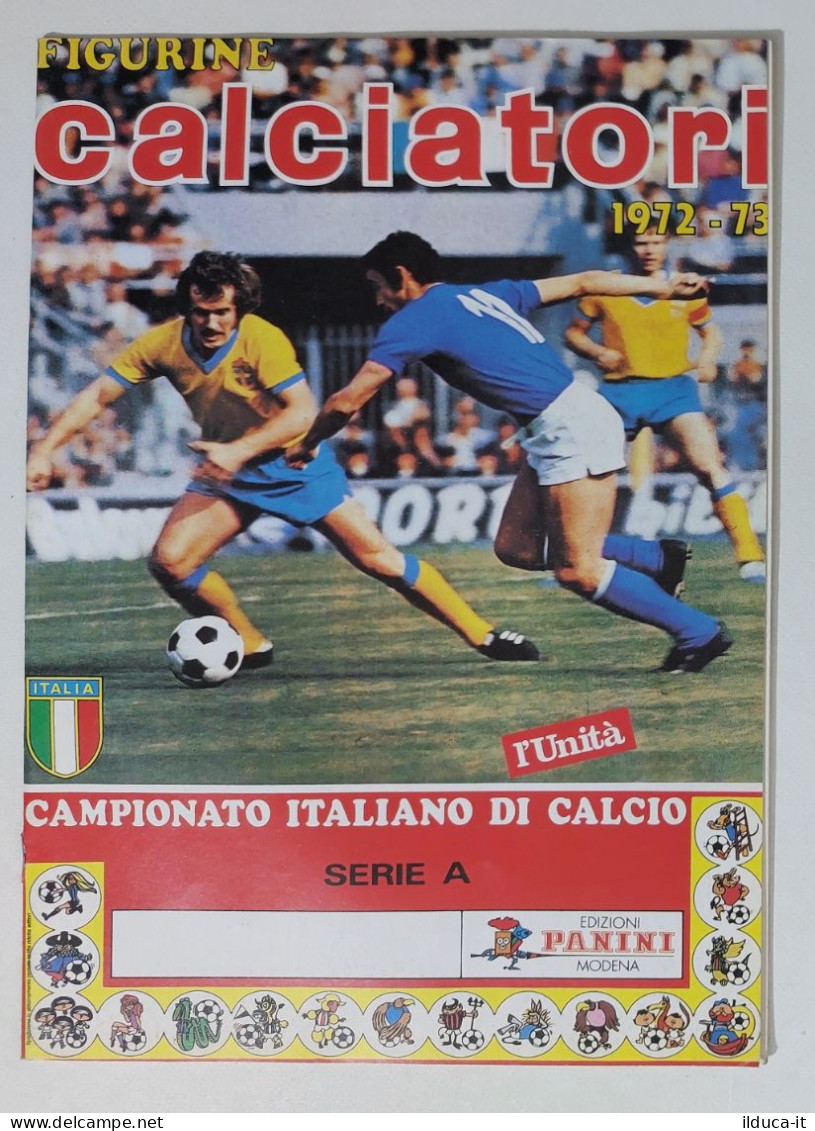 65390 Album Figurine Calciatori Panini Edizione L'Unità - Stagione 1972/73 - Italiaanse Uitgave