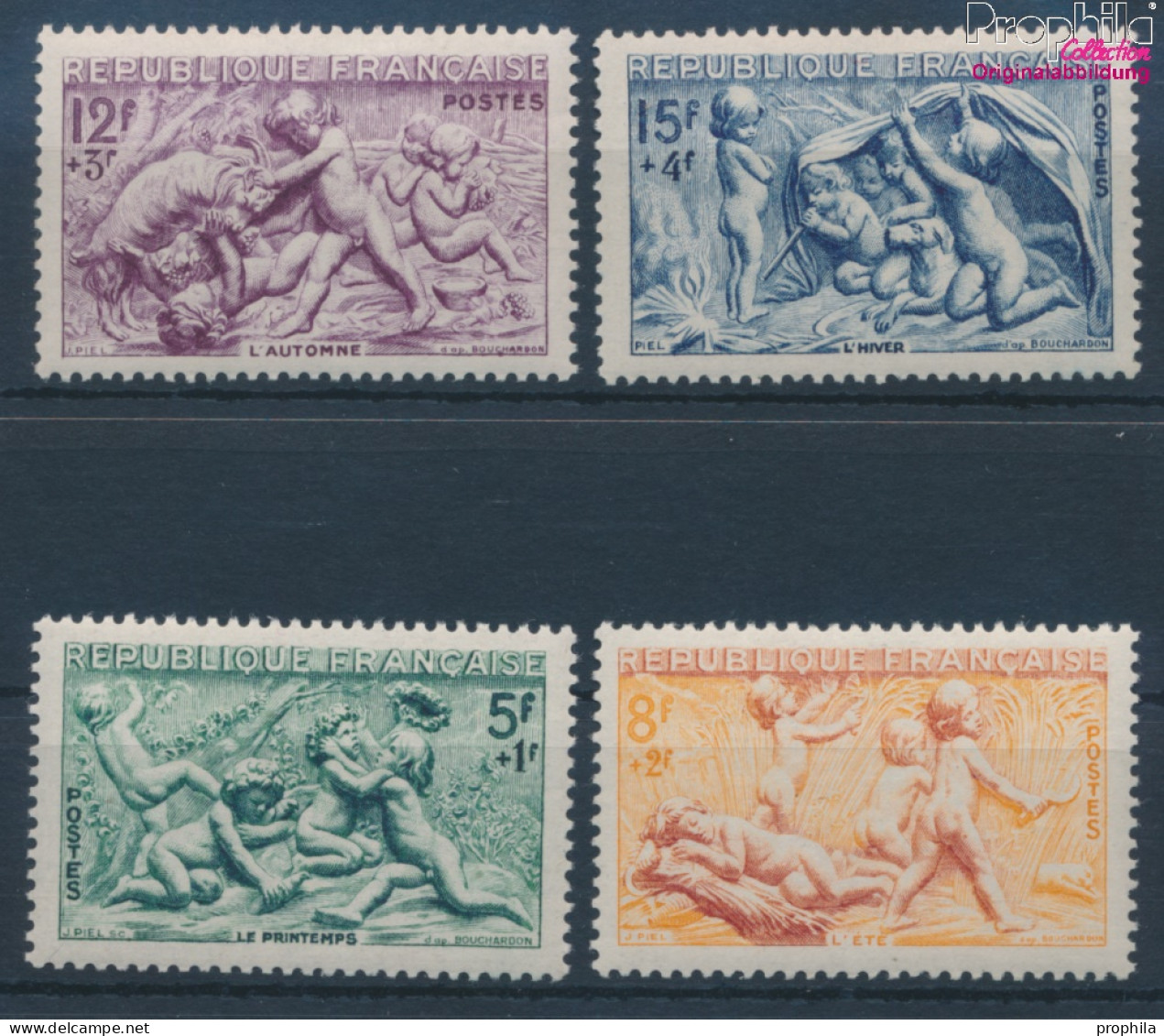 Frankreich 877-880 (kompl.Ausg.) Mit Falz 1949 Jahreszeiten (10387552 - Neufs