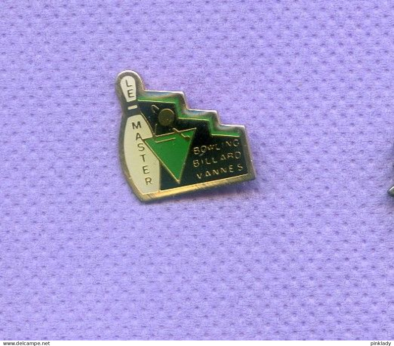 Rare Petit Pins Bowling Billard Vannes Morbihan Bretagne I397 - Billiards