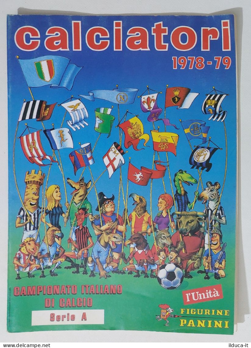 65400 Album Figurine Calciatori Panini Edizione L'Unità - Stagione 1978/79 - Italiaanse Uitgave