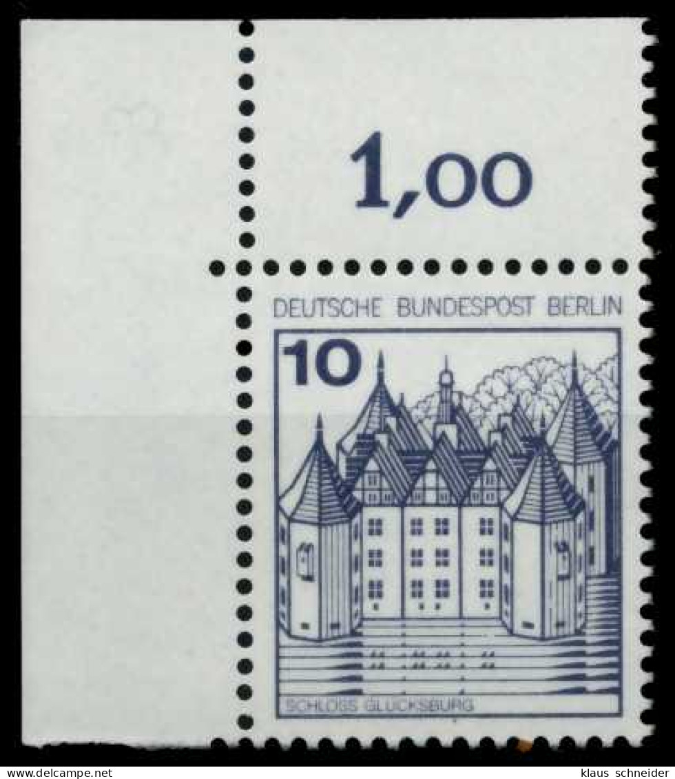 BERLIN DS BURGEN U. SCHLÖSSER Nr 532A Postfrisch ECKE-O X702E06 - Unused Stamps
