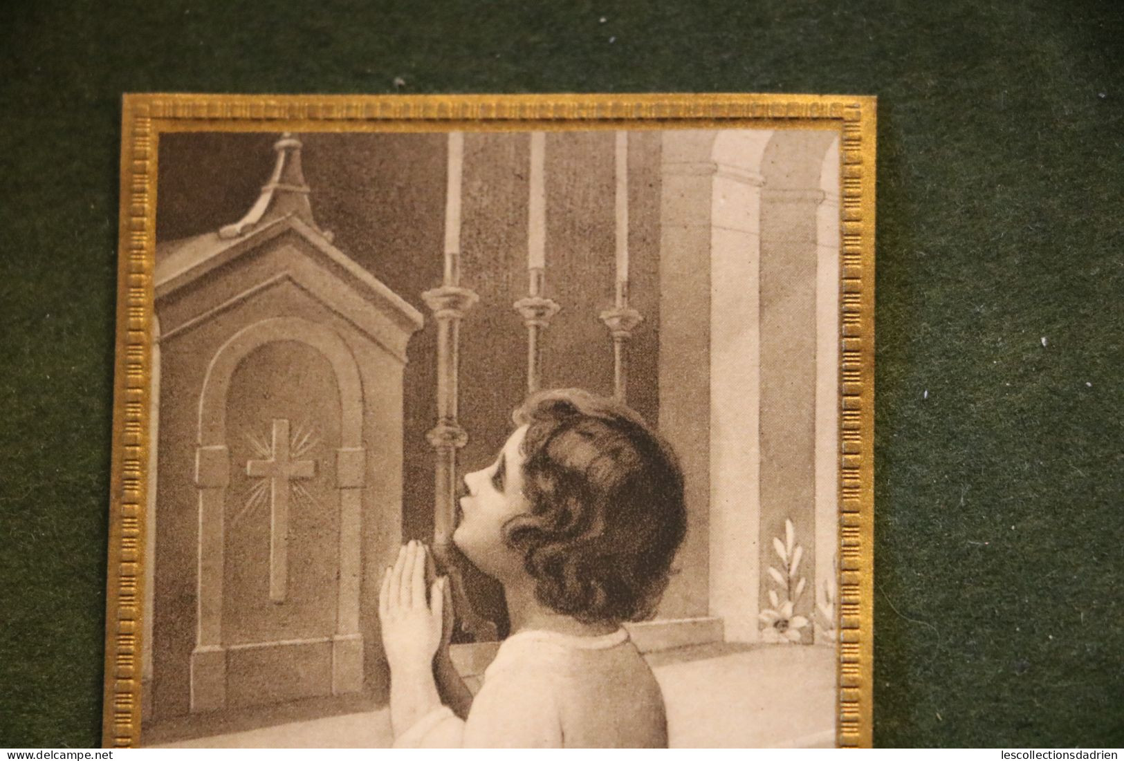 Image Religieuse Première Communion  Saint-Malo De Valogne 1936 - Holy Card First Communion - Images Religieuses
