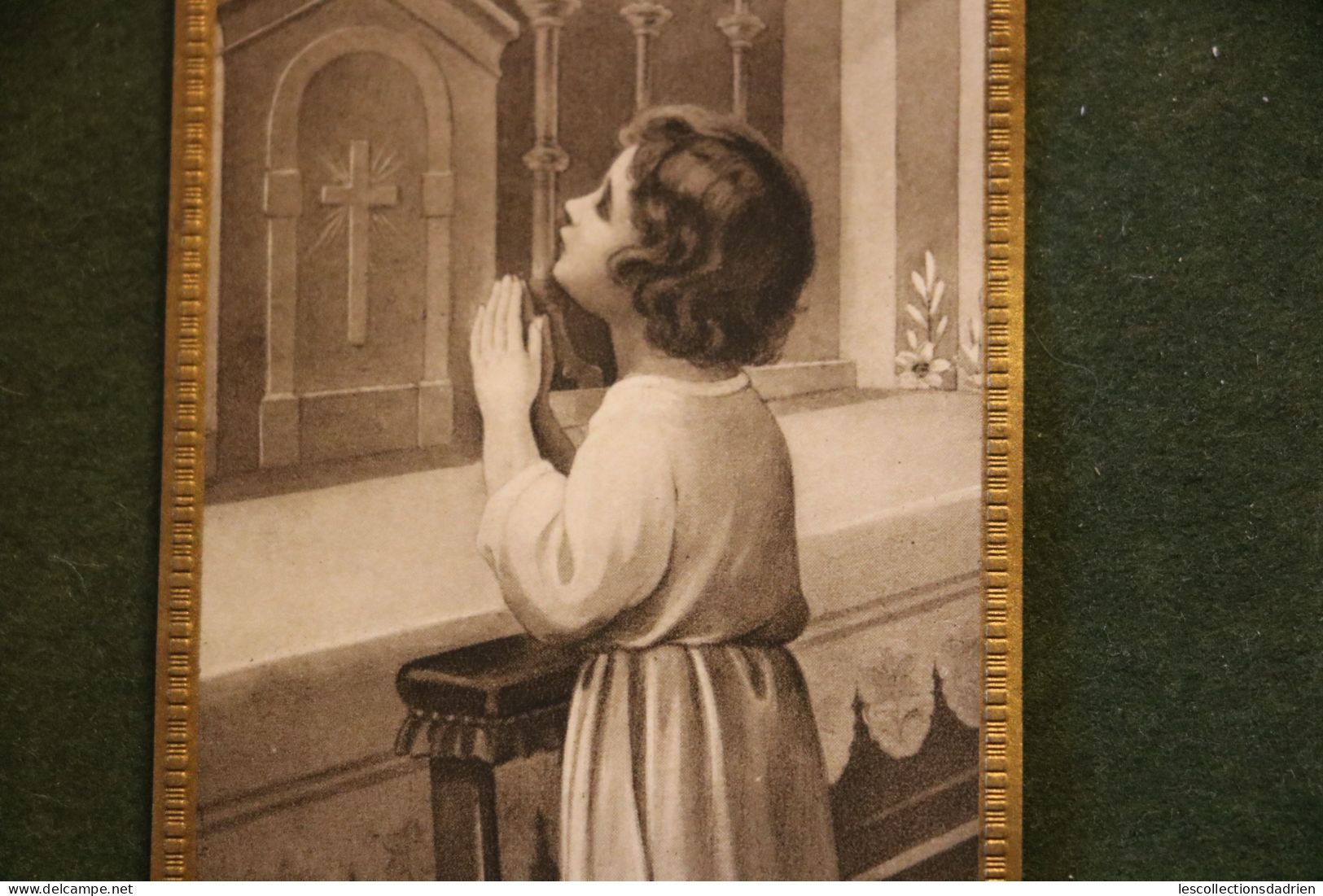 Image Religieuse Première Communion  Saint-Malo De Valogne 1936 - Holy Card First Communion - Andachtsbilder