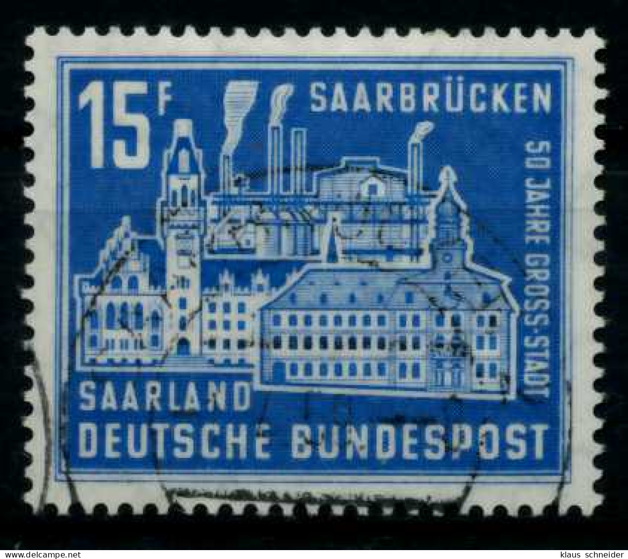 SAAR OPD 1959 Nr 446 Zentrisch Gestempelt X720D62 - Used Stamps