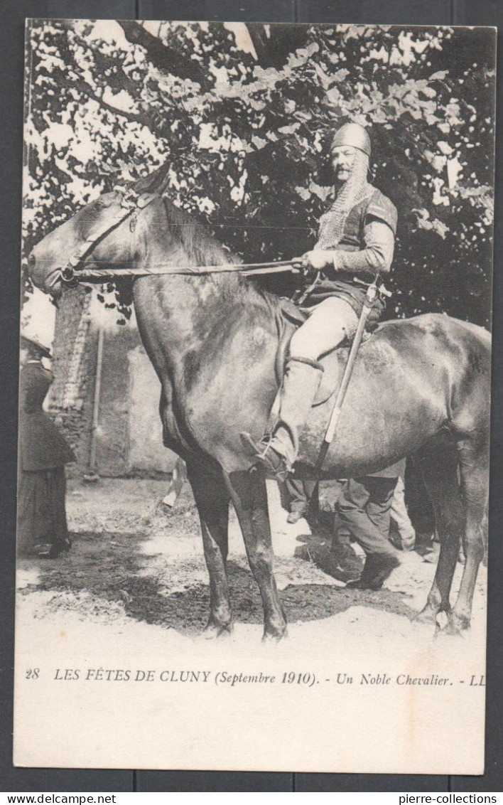 Cluny - Saône Et Loire - Les Fêtes De Cluny (Septembre 1910) - Un Noble Chevalier - Cluny