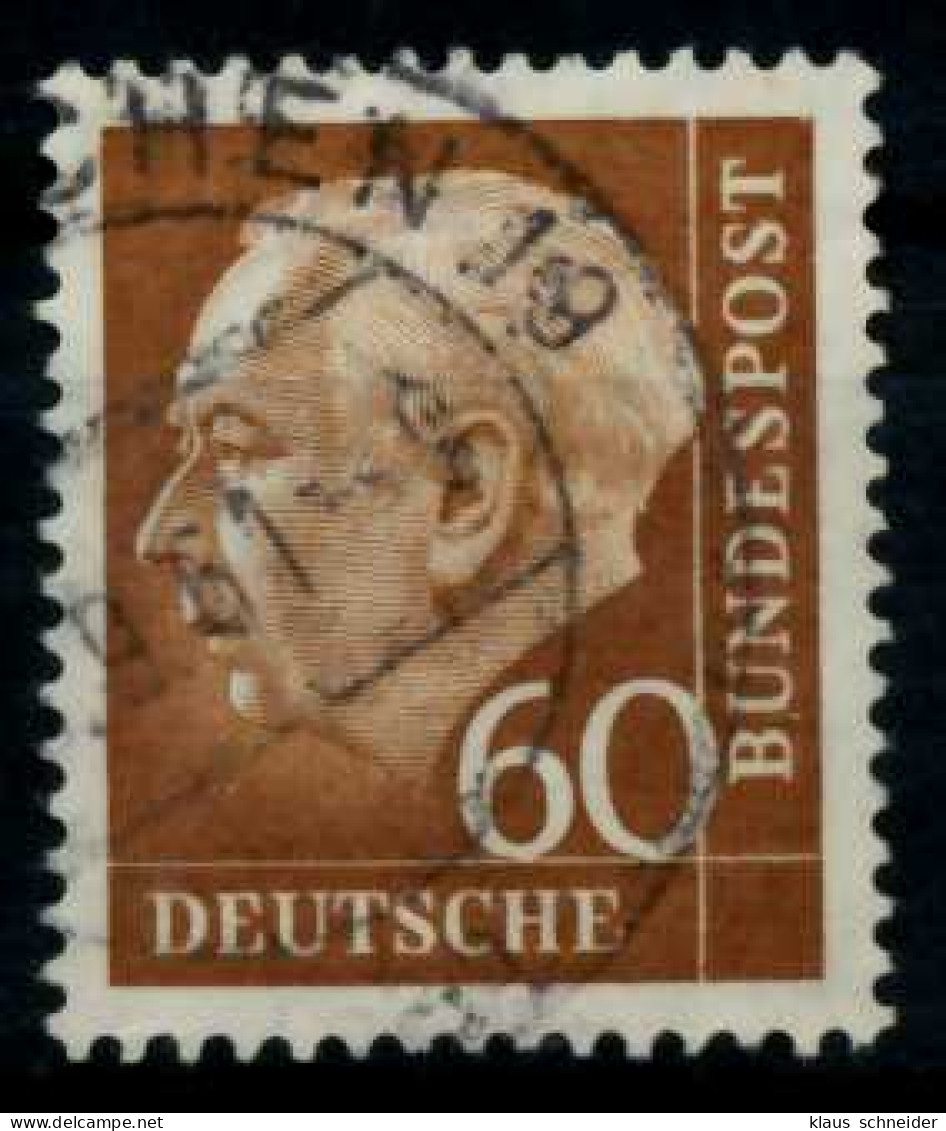 BRD DS HEUSS 2 Nr 262 Gestempelt X74329E - Used Stamps