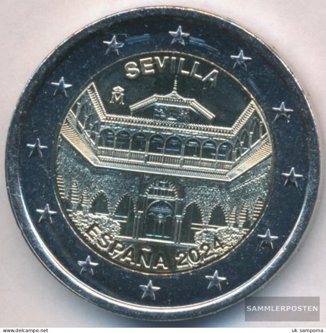 Spain 2024 Stgl./unzirkuliert Reissue: 1,5 Million. 2024 2 Euro Cathedral Of Sevilla - Spagna