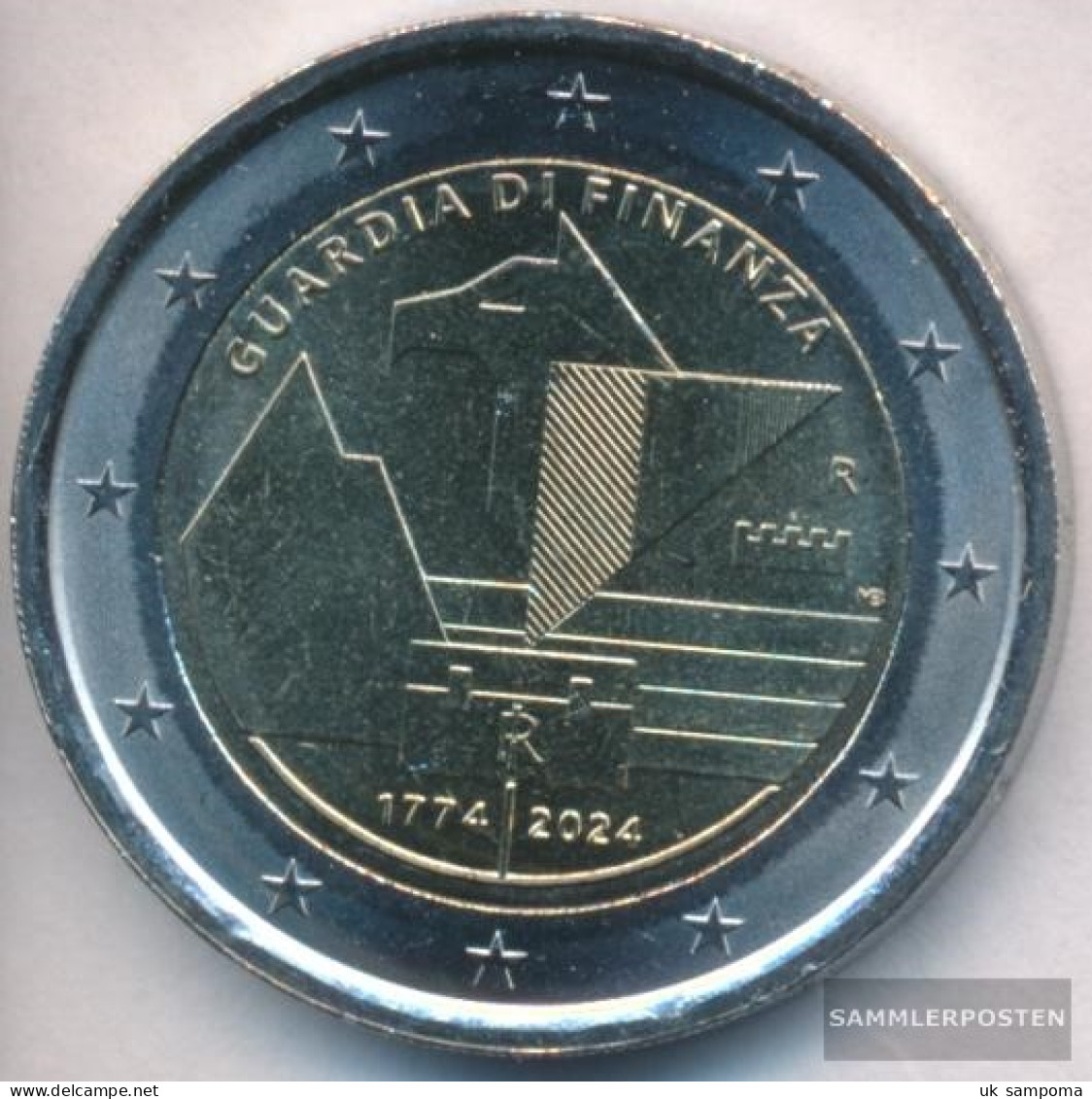 Italy 2024 Stgl./unzirkuliert Reissue: 3 Million. 2024 2 Euro GuarDia Di Finanza - Italie