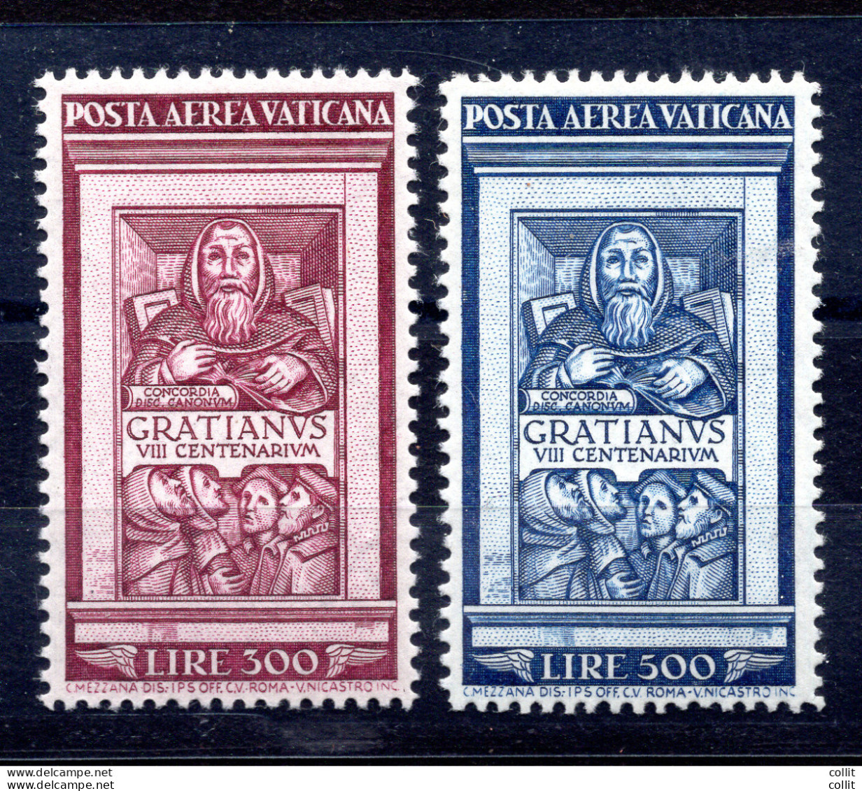 Graziano Posta Aerea N. 20/21 Serie - MNH - Unused Stamps