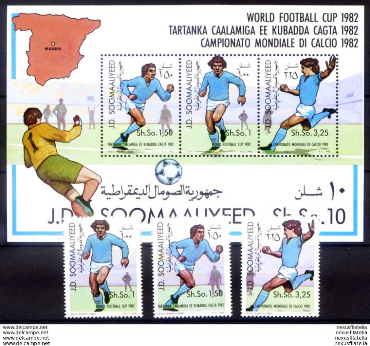 Sport. Calcio 1982. - Somalie (1960-...)