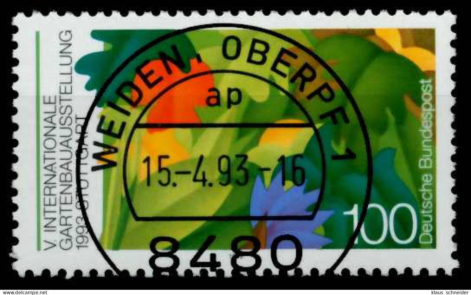 BRD 1993 Nr 1672 Zentrisch Gestempelt X7DBFA2 - Used Stamps