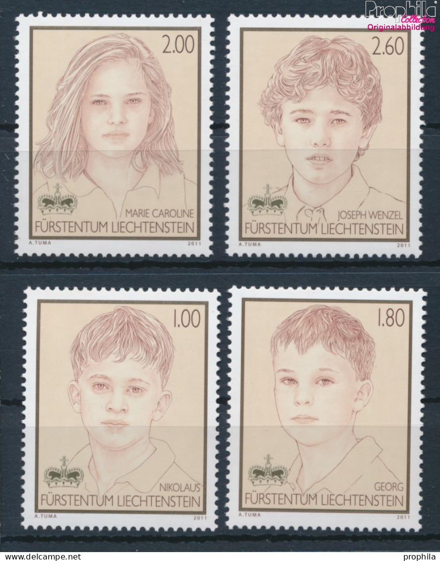 Liechtenstein 1594-1597 (kompl.Ausg.) Postfrisch 2011 Kinder (10377458 - Ungebraucht
