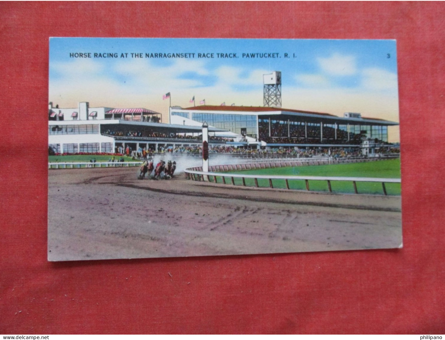 Horse Racing Narragansett Race Track. Pawtucket  Rhode Island > Pawtucket   Ref 6386 - Pawtucket