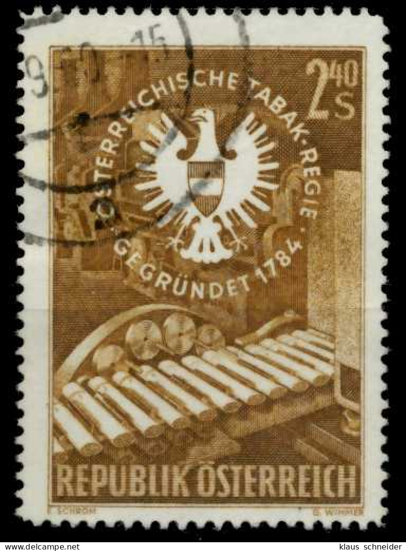 ÖSTERREICH 1959 Nr 1060 Gestempelt X7F7FA6 - Oblitérés