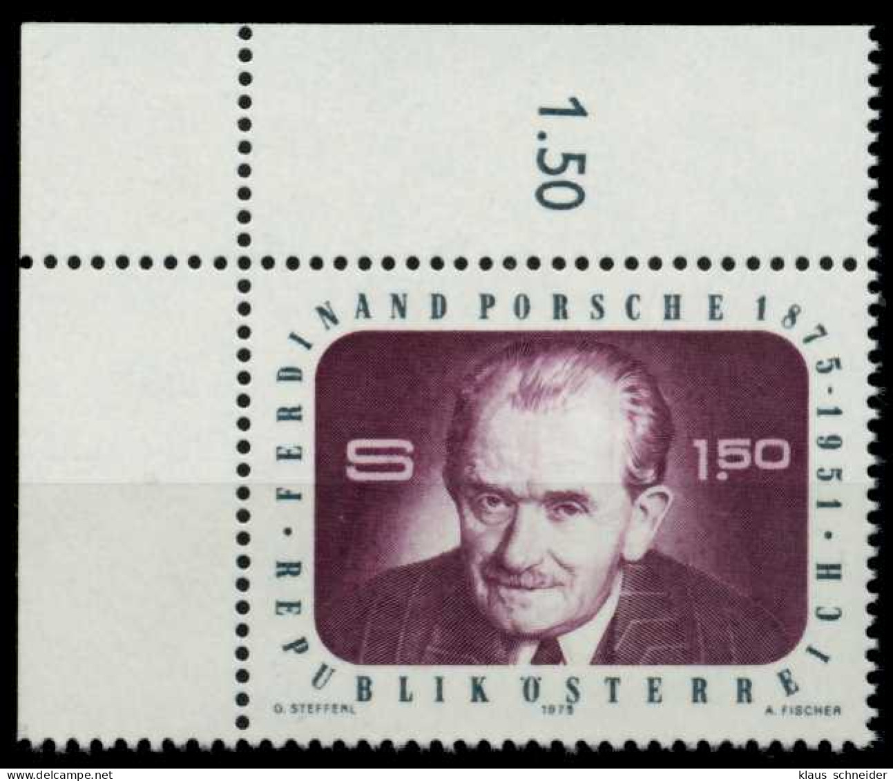 ÖSTERREICH 1975 Nr 1491 Postfrisch ECKE-OLI X8054E6 - Unused Stamps