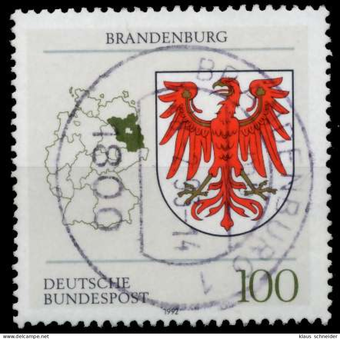 BRD 1992 Nr 1589 Zentrisch Gestempelt X82E182 - Used Stamps
