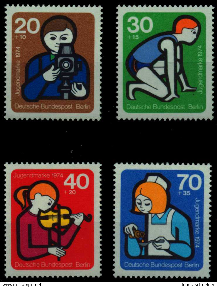 BERLIN 1974 Nr 468-471 Postfrisch S5F0F4A - Nuovi