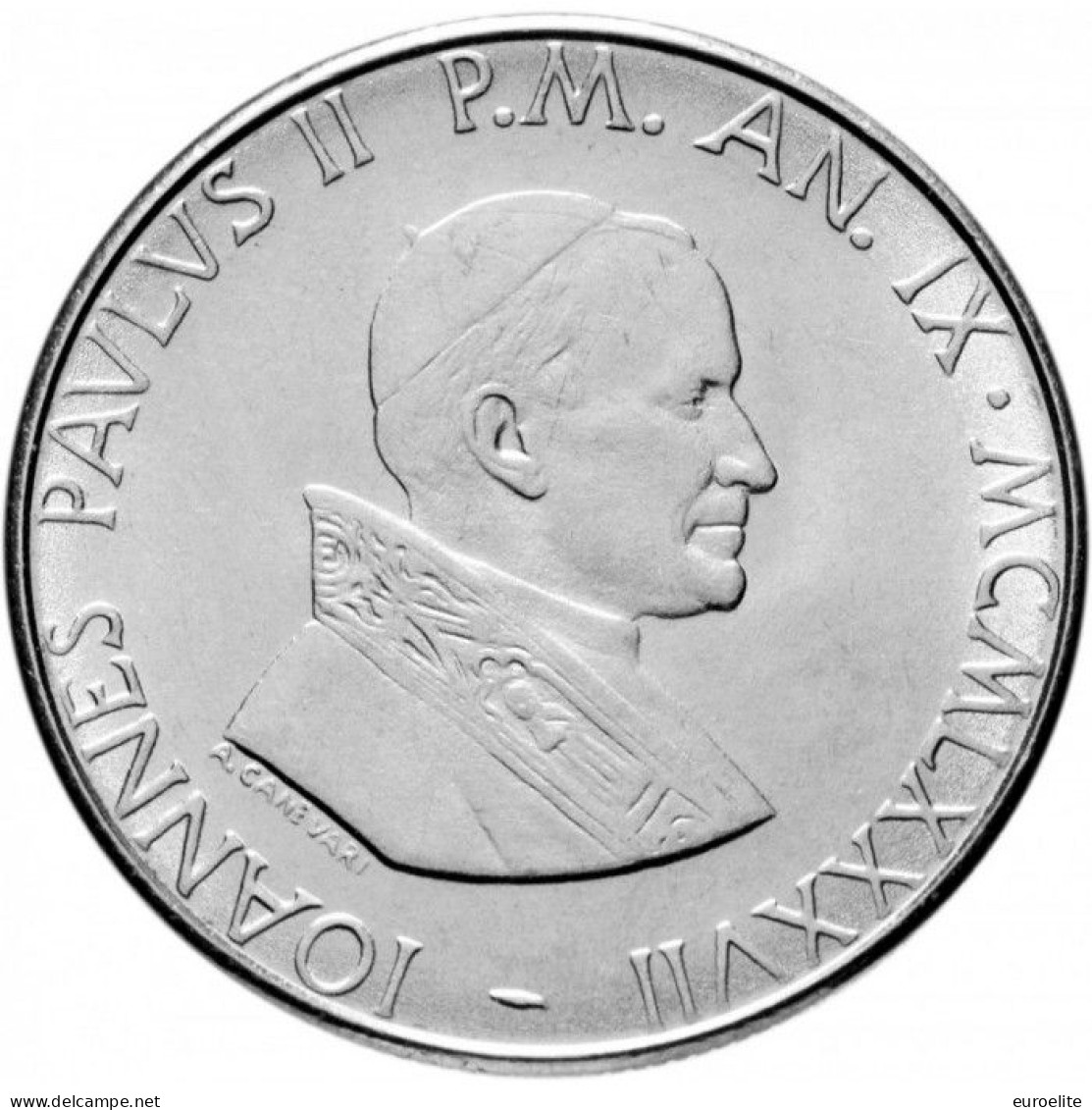 VATICANO GIOVANNI PAOLO II 100 Lire ANNO 1987 - Vaticano