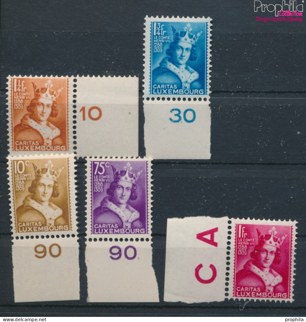 Luxemburg 252-256 (kompl.Ausg.) Postfrisch 1933 Kinderhilfe (10368814 - Unused Stamps