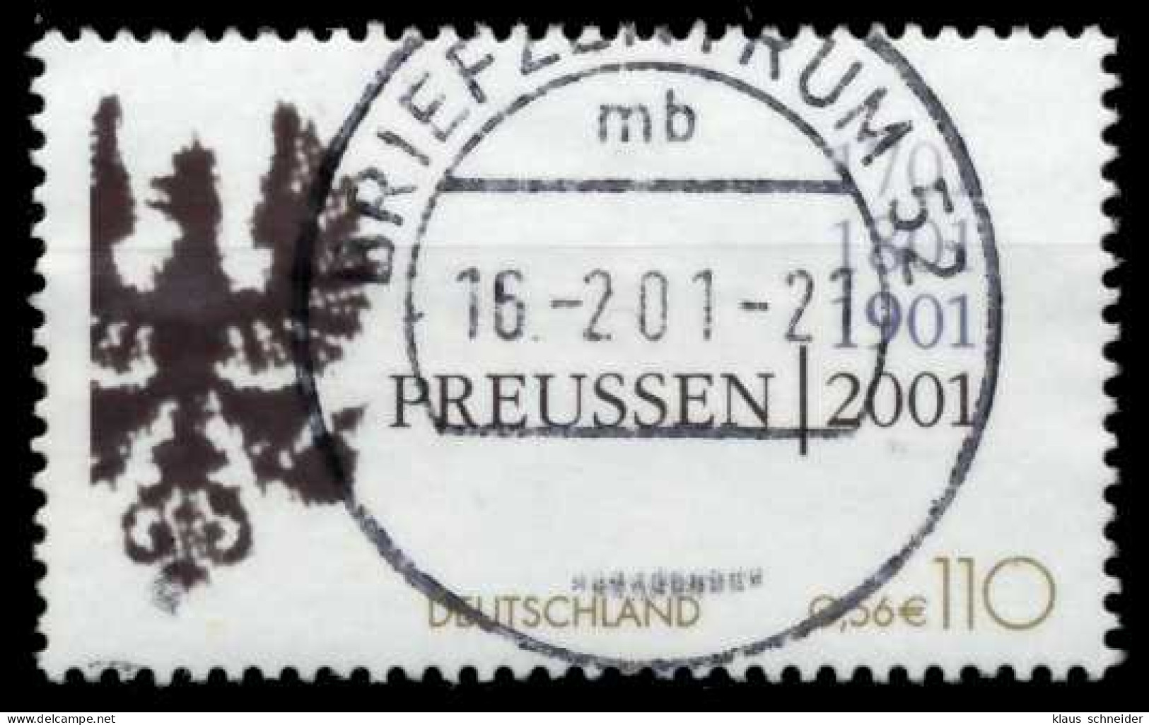 BRD 2001 Nr 2162 Zentrisch Gestempelt X6D92F2 - Used Stamps