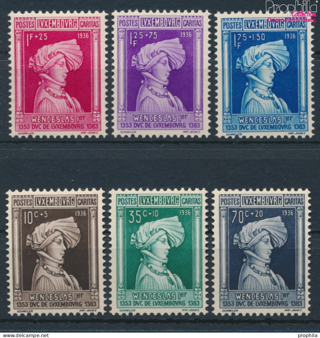 Luxemburg 296-301 (kompl.Ausg.) Postfrisch 1936 Kinderhilfe (10368696 - Unused Stamps