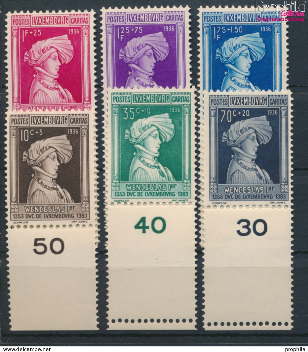 Luxemburg 296-301 (kompl.Ausg.) Postfrisch 1936 Kinderhilfe (10368809 - Nuovi