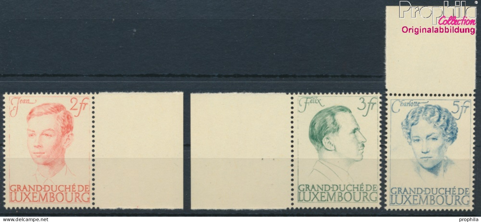 Luxemburg 339-341 (kompl.Ausg.) Postfrisch 1939 Regierungsjubiläum (10368701 - Ungebraucht