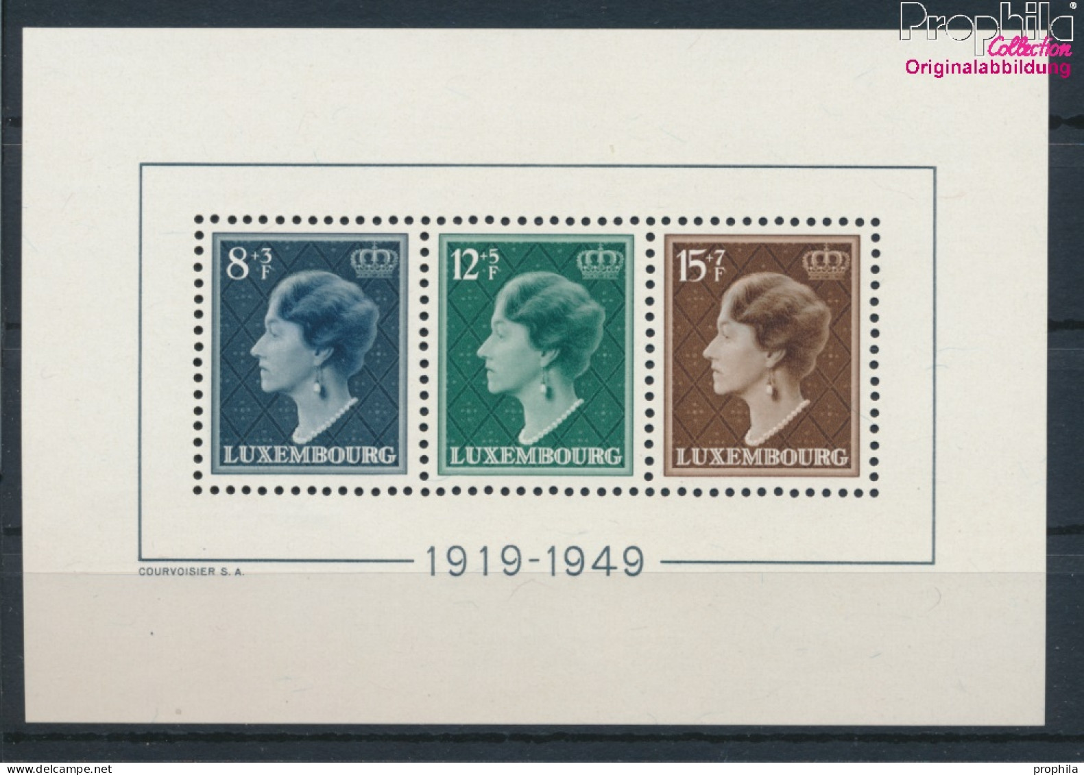 Luxemburg Block7 (kompl.Ausg.) Postfrisch 1949 Regierungsjubiläum (10377580 - Neufs