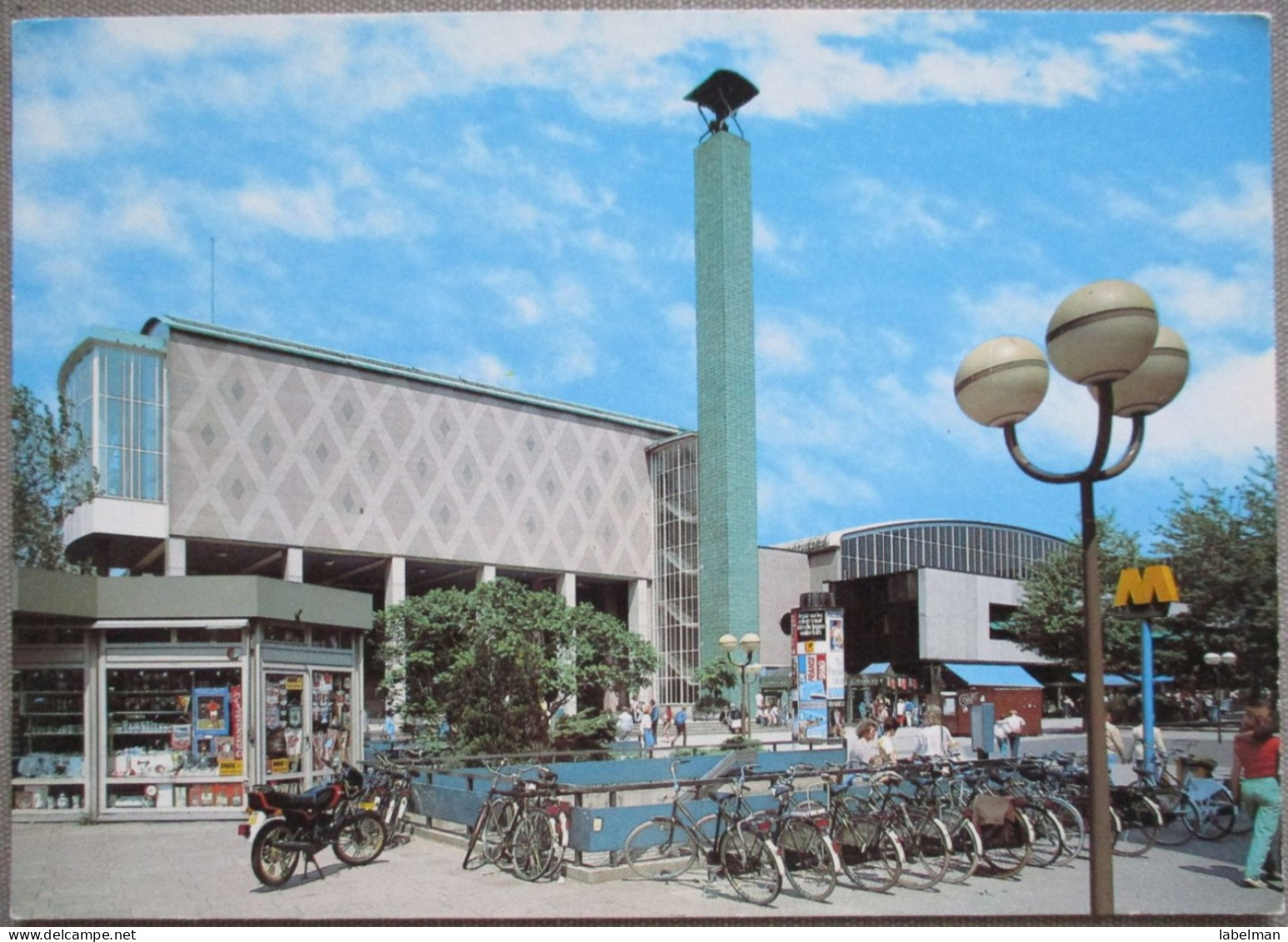 HOLLAND NETHERLAND ROTTERDAM HARBOUR CITY CENTER KARTE POSTCARD CARTOLINA ANSICHTSKARTE CARTE POSTALE POSTKARTE CARD - Rotterdam