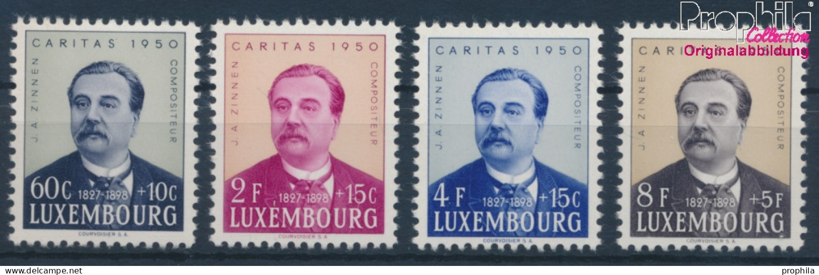 Luxemburg 474-477 (kompl.Ausg.) Postfrisch 1950 Caritas (10386392 - Neufs