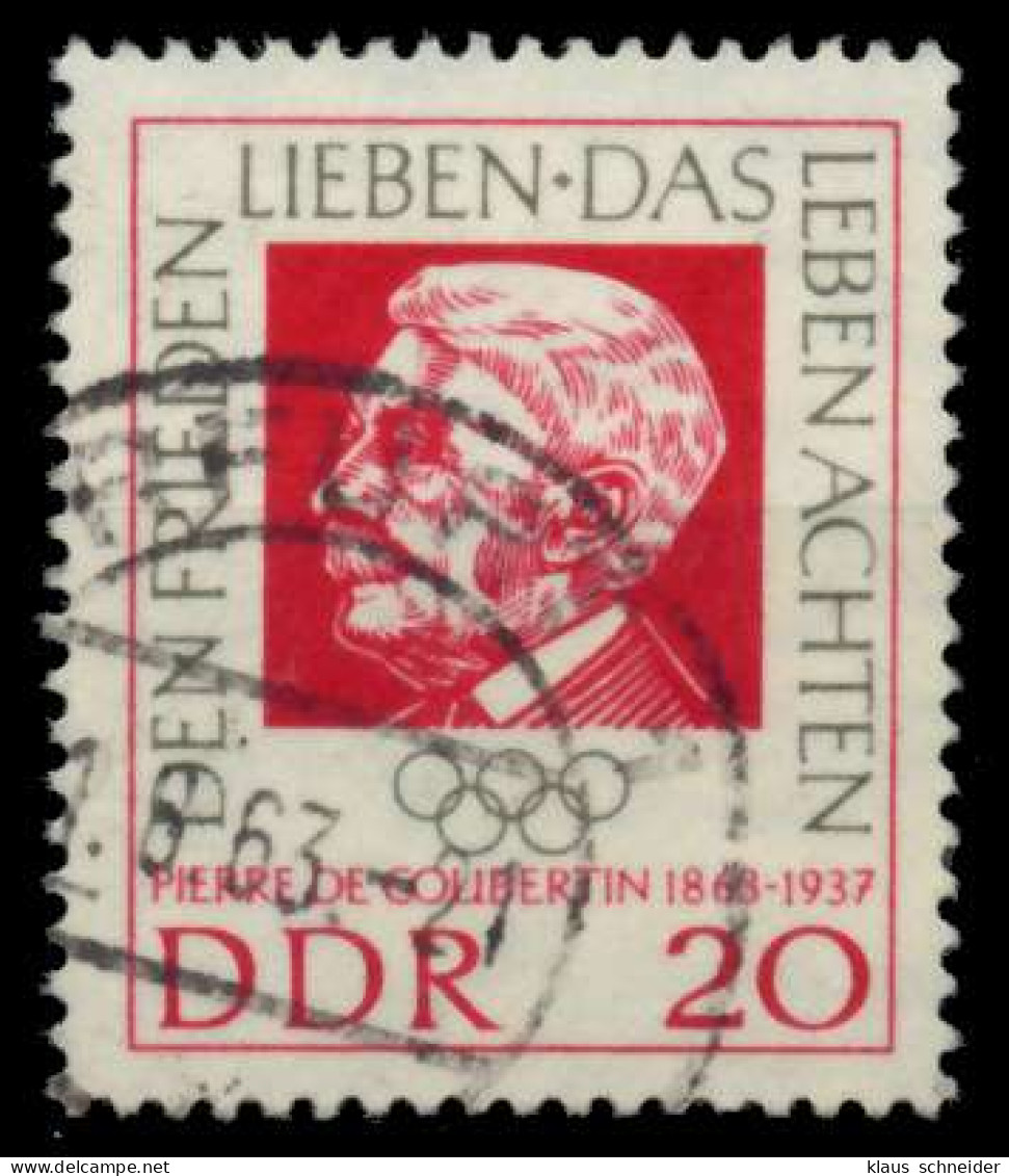 DDR 1963 Nr 939 Gestempelt X8E6F8E - Oblitérés