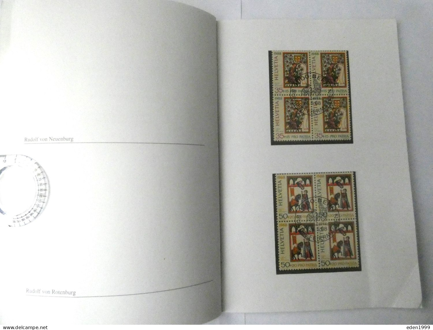 Pro Patria 1988-1991 - Unused Stamps