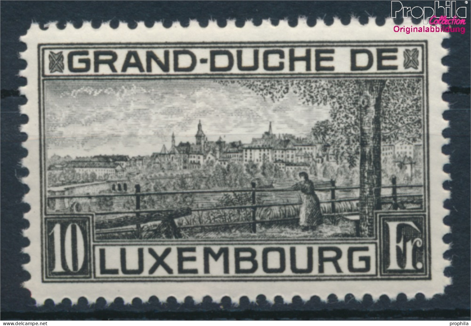Luxemburg 143A (kompl.Ausg.) Postfrisch 1923 Landschaften (10368681 - Ungebraucht